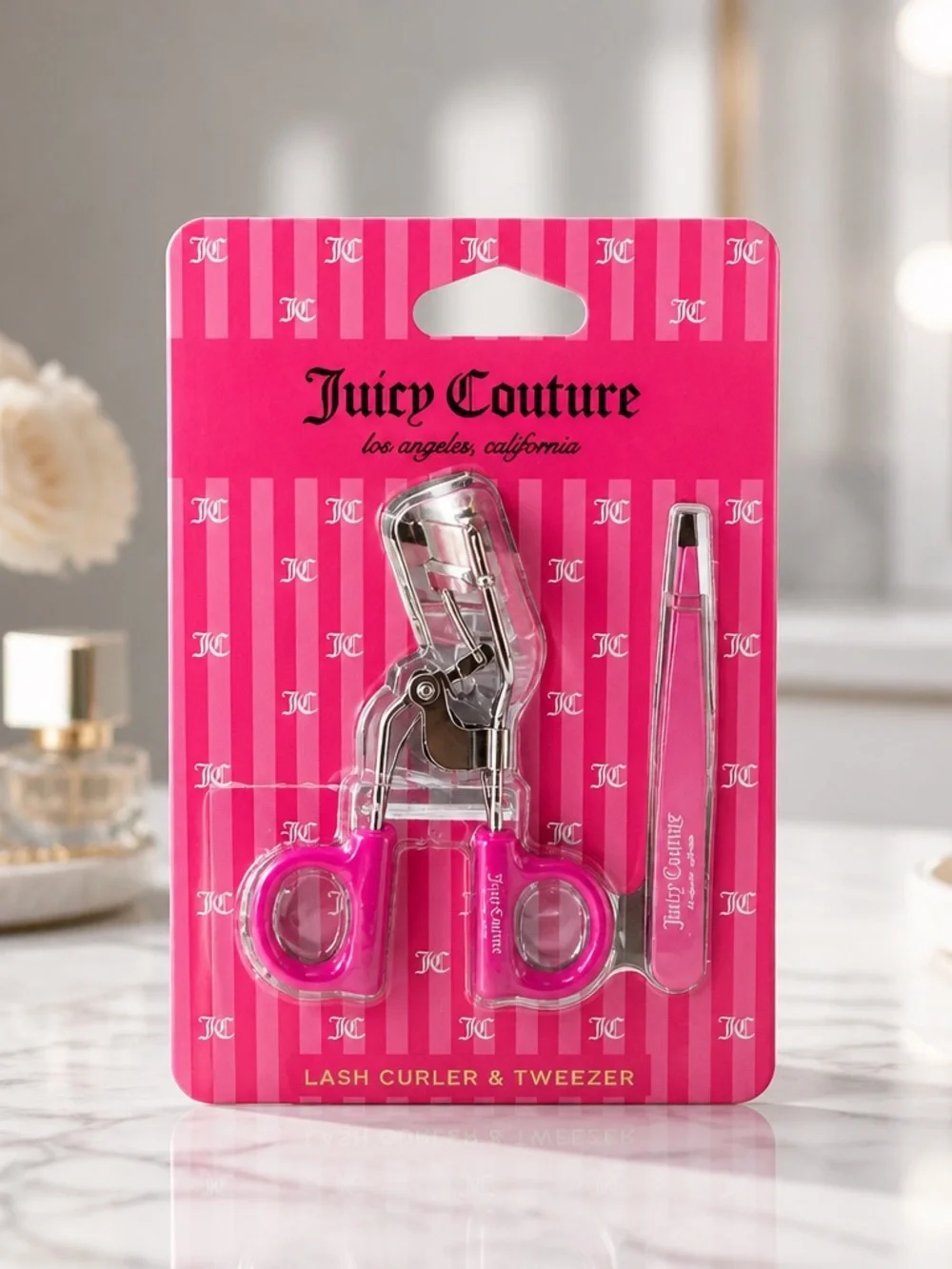 Juicy Couture Lash Curler & Tweezer Beauty Tool Set